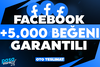 ⭐[KALİTE] FACEBOOK +5.000 BEĞENİ GARANTİLİ⭐