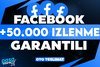 ⭐[KEŞFET] FACEBOOK +50.000 İZLENME GARANTİLİ⭐