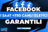 ⭐[KALİTE] FACEBOOK +750 CANLI YAYIN İZLENME ⭐