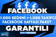 ⭐[KALİTE] FACEBOOK SAYFA PAKET 5 GARANTİLİ⭐