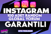 ⭐[KALİTE] INSTAGRAM +100 GLOBAL RANDOM YORUM⭐