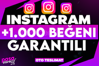 ⭐[KALİTE] INSTAGRAM +1000 BEĞENİ⭐
