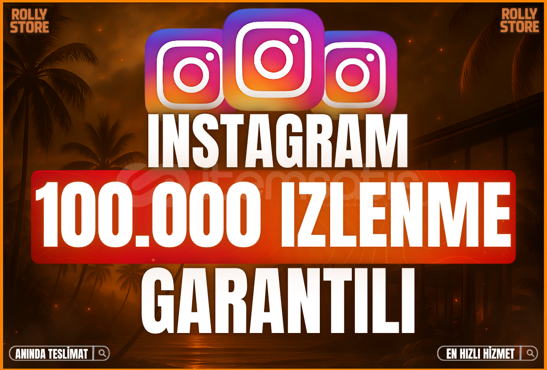 ✨KALİTE | İNSTAGRAM 100.000 GERÇEK İZLENME✨ ✨KALİTE | İNSTAGRAM 100.000 GERÇEK İZLENME✨