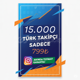 ⚡️ [KALİTE] Instagram 15.000 Gerçek Takipçi⚡️
