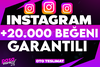 ⭐[KALİTE] INSTAGRAM +20.000 BEĞENİ⭐
