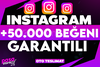 ⭐[KALİTE] INSTAGRAM +50.000 BEĞENİ⭐