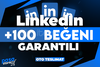 ⭐[KALİTE] LİNKEDIN +100 BEĞENİ GARANTİLİ⭐