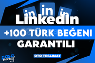 ⭐[KALİTE] LİNKEDIN +100 TÜRK BEĞENİ GARANTİLİ⭐