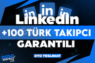⭐[KALİTE] LİNKEDIN +100 TÜRK TAKİPÇİ⭐