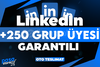 ⭐[KALİTE] LİNKEDIN +250 ADET GRUP ÜYESİ⭐