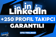 ⭐[KALİTE] LİNKEDIN +250 ADET PROFİL TAKİPÇİ⭐