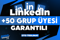 ⭐[KALİTE] LİNKEDIN +50 ADET GRUP ÜYESİ⭐