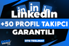 ⭐[KALİTE] LİNKEDIN +50 ADET PROFİL TAKİPÇİ⭐