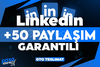 ⭐[KALİTE] LİNKEDIN +50 PAYLAŞIM GARANTİLİ⭐