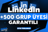 ⭐[KALİTE] LİNKEDIN +500 ADET GRUP ÜYESİ⭐