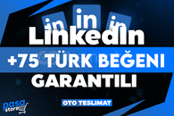 ⭐[KALİTE] LİNKEDIN +75 TÜRK BEĞENİ GARANTİLİ⭐