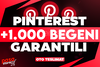 ⭐[KALİTE] PİNTEREST +1.000 BEĞENİ GARANTİLİ⭐