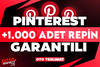 ⭐[KALİTE] PİNTEREST +1.000 REPİN GARANTİLİ⭐