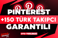 ⭐[KALİTE] PİNTEREST +150 TÜRK TAKİPCİ GARANTİLİ⭐
