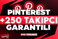 ⭐[KALİTE] PİNTEREST +250 TAKİPÇİ GARANTİLİ⭐
