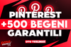⭐[KALİTE] PİNTEREST +500 BEĞENİ GARANTİLİ⭐