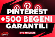 ⭐[KALİTE] PİNTEREST +500 BEĞENİ GARANTİLİ⭐
