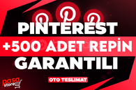 ⭐[KALİTE] PİNTEREST +500 REPİN GARANTİLİ⭐