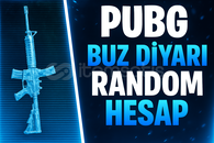 ⭐[KALİTE] PUBG MOBİLE BUZ DİYARI RANDOM HESAP ⭐