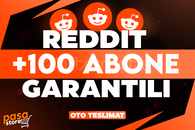 ⭐[KALİTE] REDDİT +100 ABONE GARANTİLİ⭐