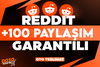 ⭐[KALİTE] REDDİT +100 PAYLAŞIM GARANTİLİ⭐