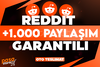 ⭐[KALİTE] REDDİT +1.000 PAYLAŞIM GARANTİLİ⭐
