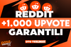 ⭐[KALİTE] REDDİT +1.000 UPTOVE GARANTİLİ⭐