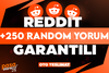 ⭐[KALİTE] REDDİT +250 RANDOM YORUM GARANTİLİ⭐