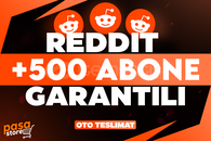 ⭐[KALİTE] REDDİT +500 ABONE GARANTİLİ⭐