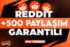 ⭐[KALİTE] REDDİT +500 PAYLAŞIM GARANTİLİ⭐