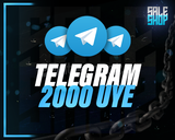 [KALİTE!] TELEGRAM 2.000 ÜYE | ÇOK HIZLI