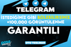 ⭐[KALİTE] TELEGRAM BÖLÜNEN 100.000 GÖRÜNTÜLENME⭐