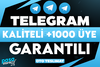 ⭐[KALİTE] TELEGRAM KALİTELİ +1000 ÜYE ⭐