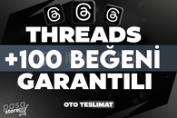 ⭐[KALİTE] THREADS +100 BEĞENİ GARANTİLİ⭐
