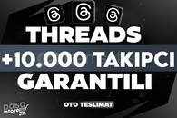 ⭐[KALİTE] THREADS +10.000 TAKİPCİ GARANTİLİ⭐