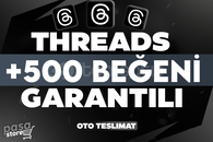 ⭐[KALİTE] THREADS +500 BEĞENİ GARANTİLİ⭐