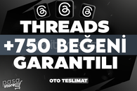⭐[KALİTE] THREADS +750 BEĞENİ GARANTİLİ⭐