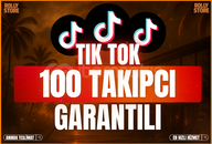 ✨KALİTE | TİKTOK 100 GERÇEK TAKİPÇİ ✨