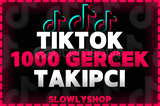 ⭐(KALİTE) Tiktok 1000 Takipçi