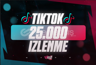 [KALİTE] Tiktok 25.000 İzlenme