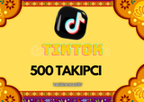 ⭐[KALİTE] TİKTOK 500 GERÇEK TAKİPÇİ⭐