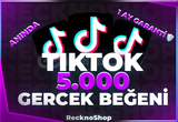 ⭐(KALİTE) Tiktok 5000 Beğeni GARANTİLİ ⭐