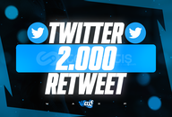 ⭐[KALİTE] Twitter(X) 2000 Gerçek Retweet