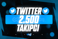 ⭐[KALİTE] Twitter(X) 2500 Takipçi