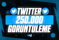 ⭐[KALİTE] Twitter(X) 250.000 Görüntülenme